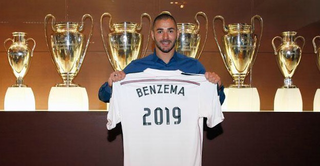 Benzema, renovado hasta 2019