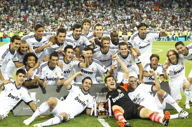 El Real Madrid, campeón de la Supercopa de España 2012