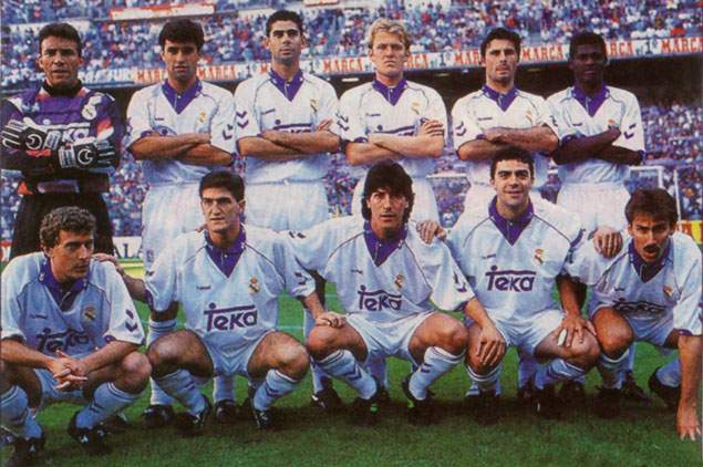 Alineación del Real Madrid en la temporada 1993/94