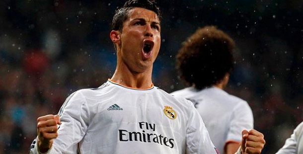 Cristiano Ronaldo celebra un gol 