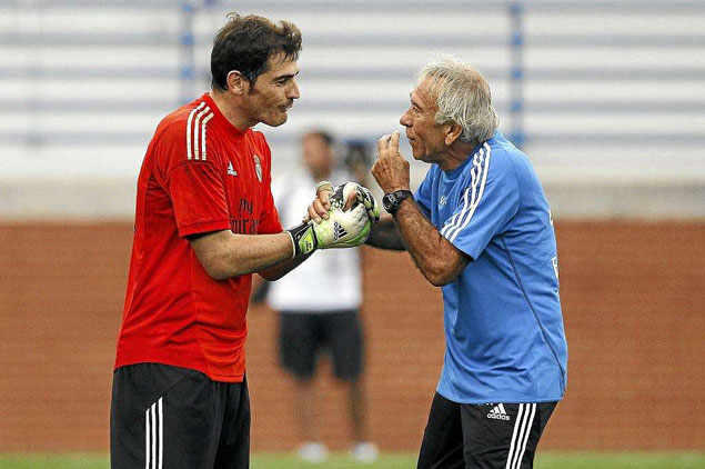 Iker Casillas y Villiam Vecchi