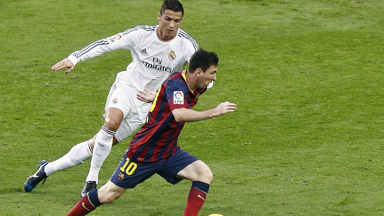 Cristiano Ronaldo y Messi