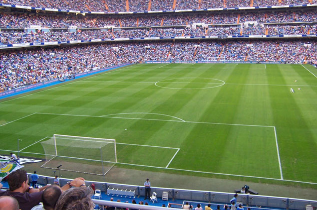 Portería del Santiago Bernabéu