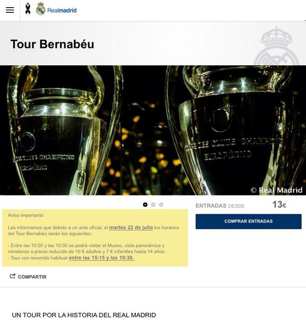 Tour del Bernabéu