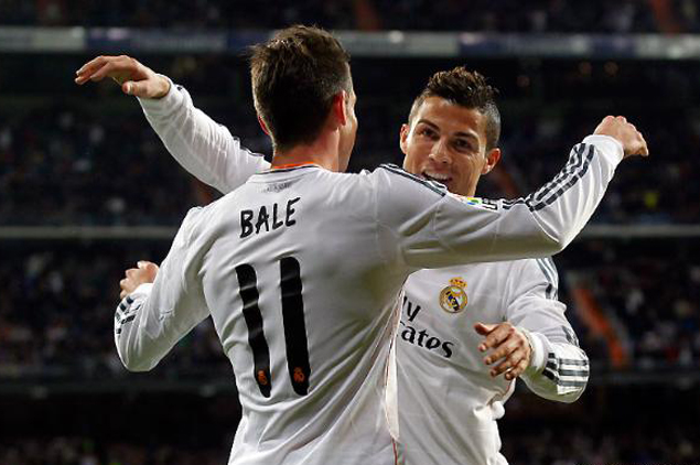 Gareth Bale y Cristiano Ronaldo