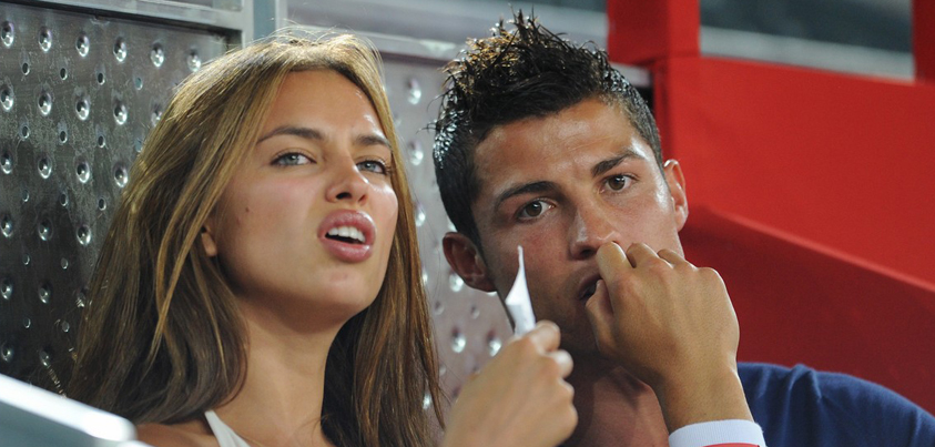 Irina Shayk y Cristiano Ronaldo