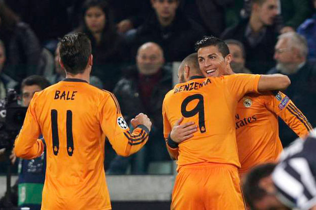 Gareth Bale, Karim Benzema y Cristiano Ronaldo