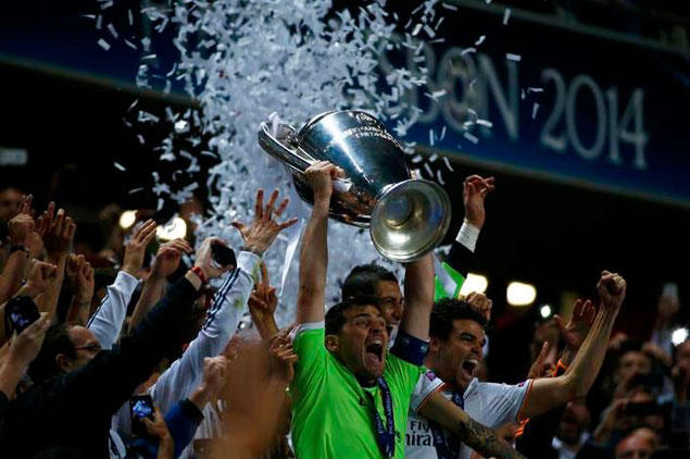 El Real Madrid celebra la Décima