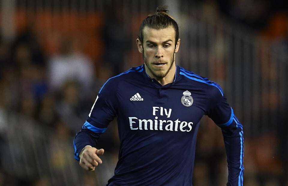 Gareth Bale en un partido con el Real Madrid