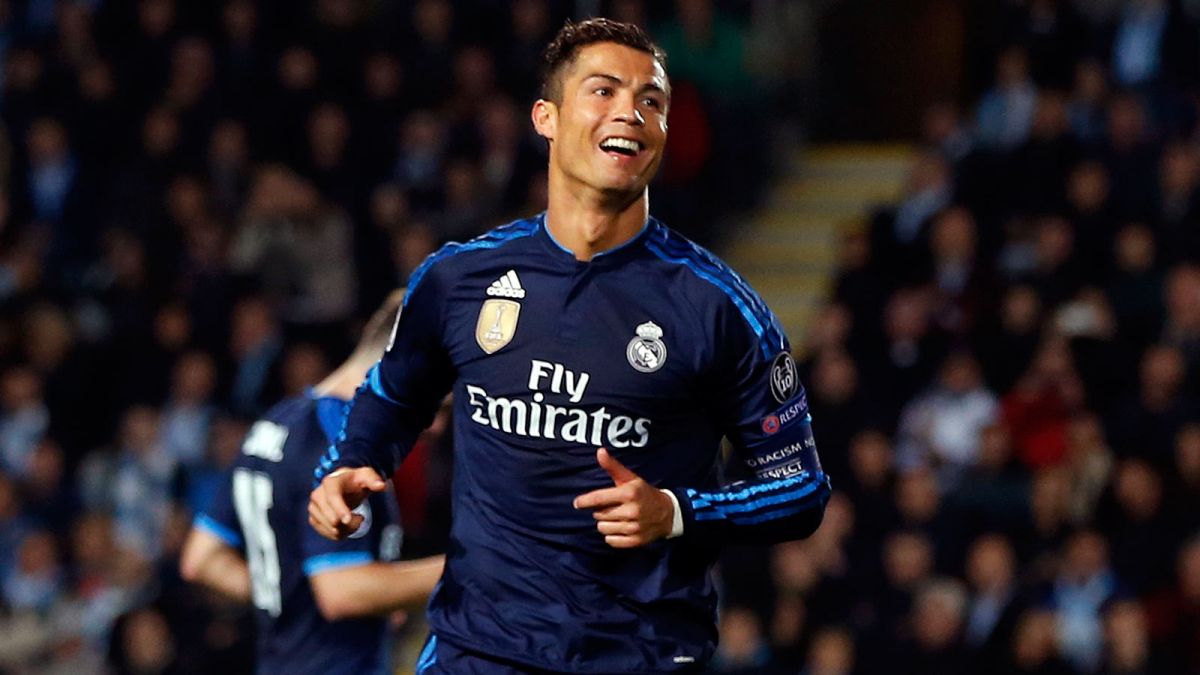 Cristiano Ronaldo, Liga de Campeones, Azul