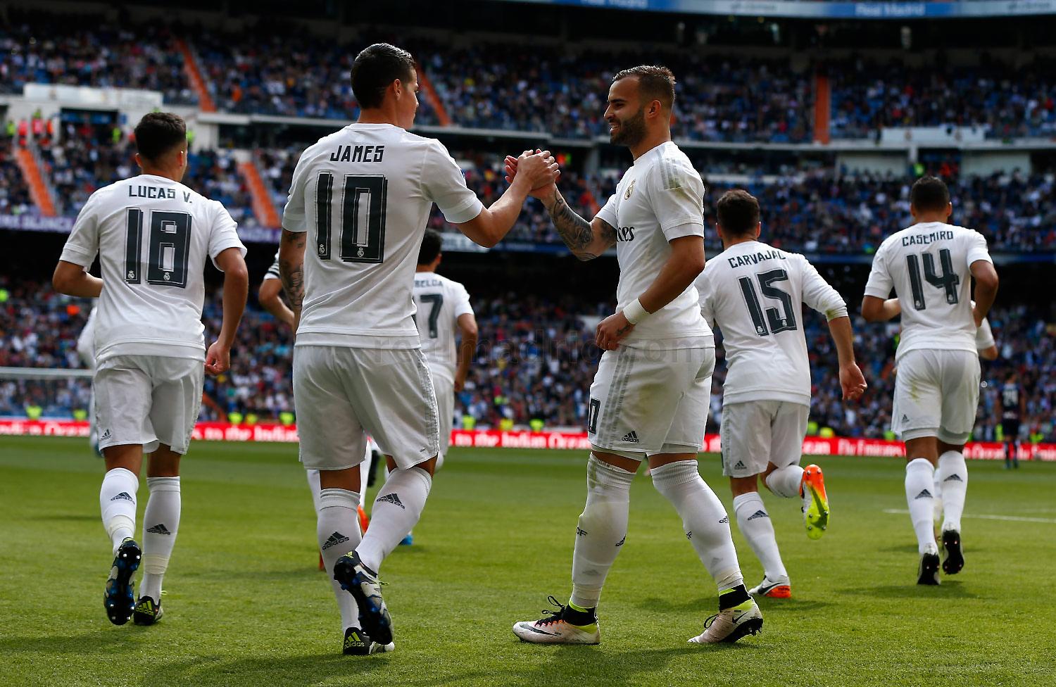 El Real Madrid goleó al Eibar