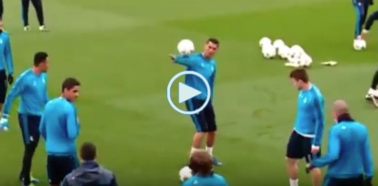 Cristiano Ronaldo, video, malabares