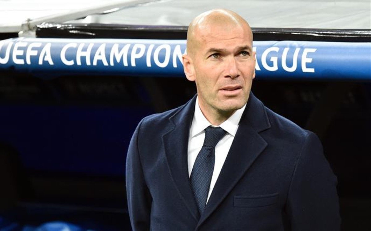 Zidane, banquillo, Real Madrid, Liga de Campeones