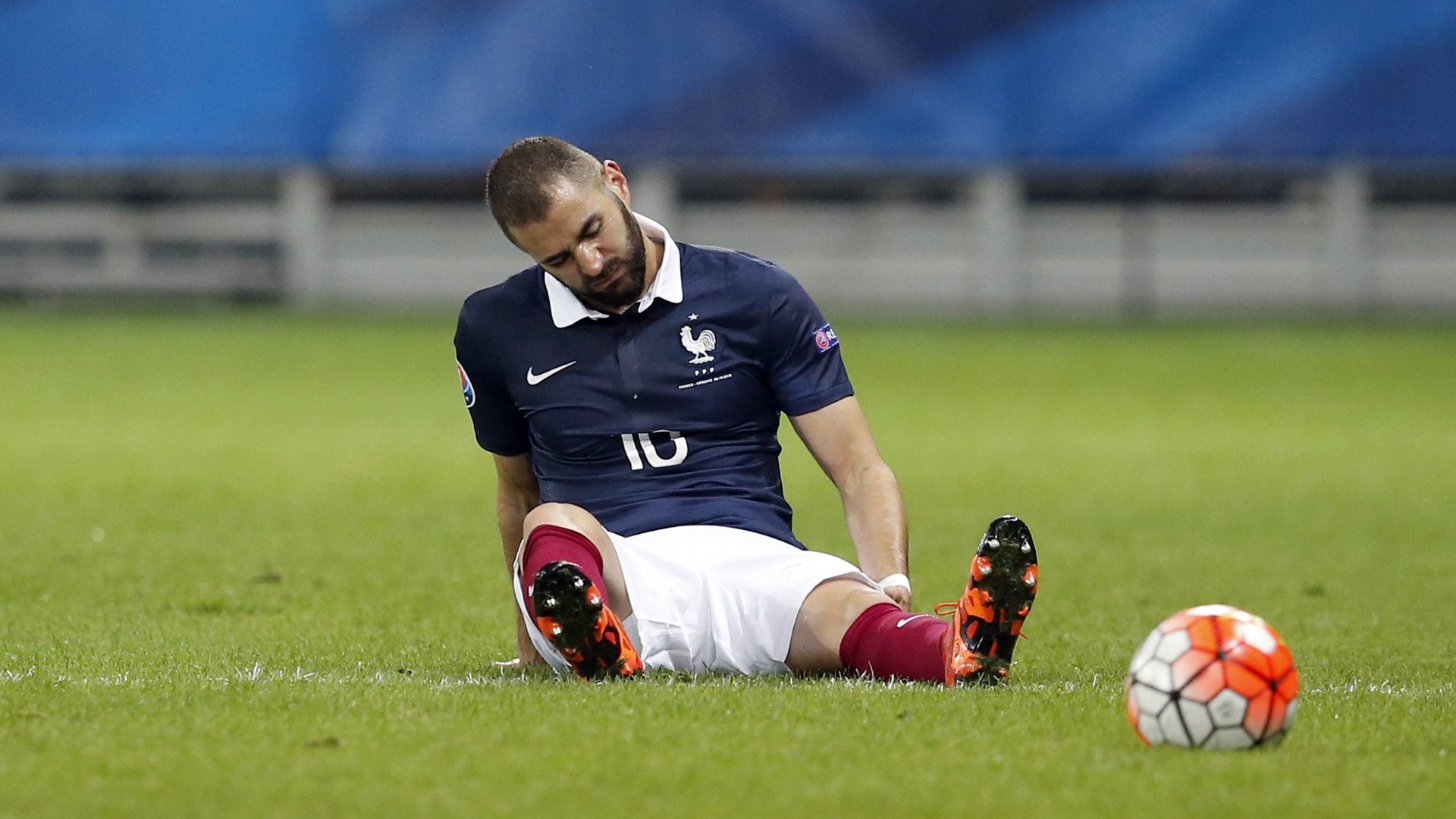 Benzema lesión Francia