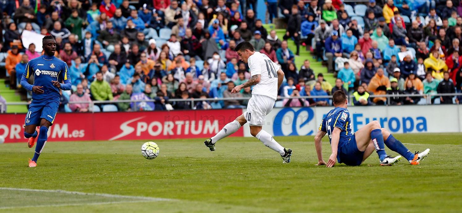James, gol, Getafe, Real Madrid