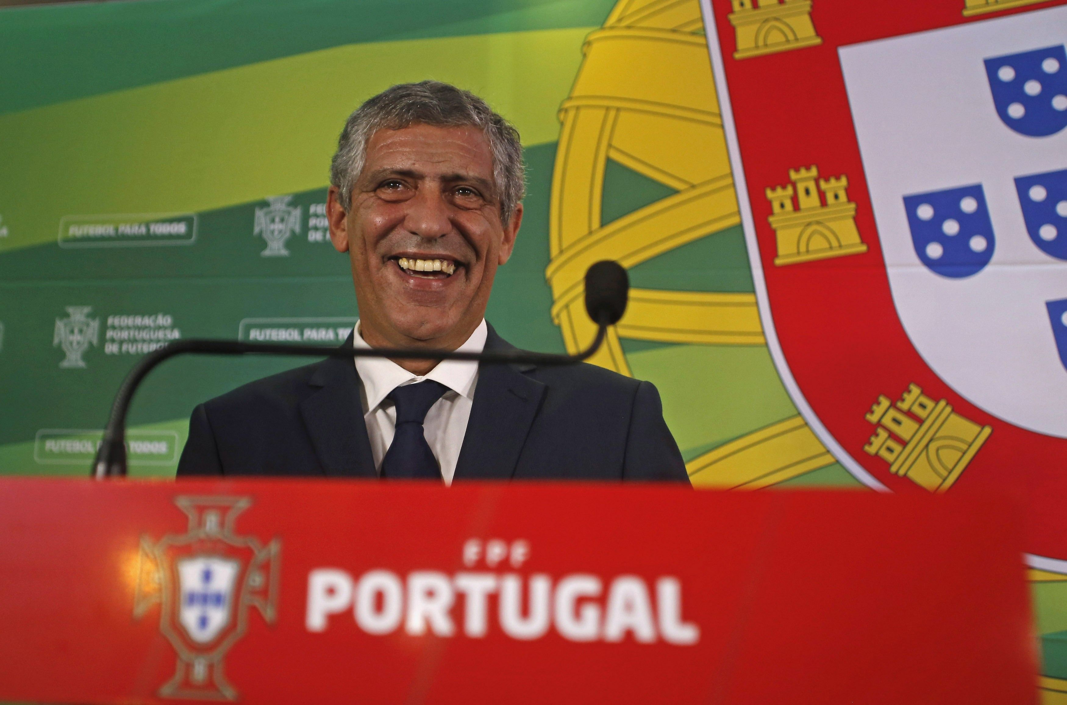 Fernando Santos, Portugal, seleccionador