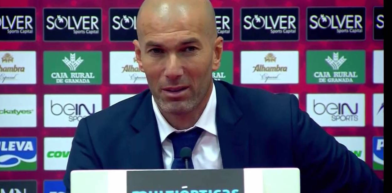 Zidane, prensa