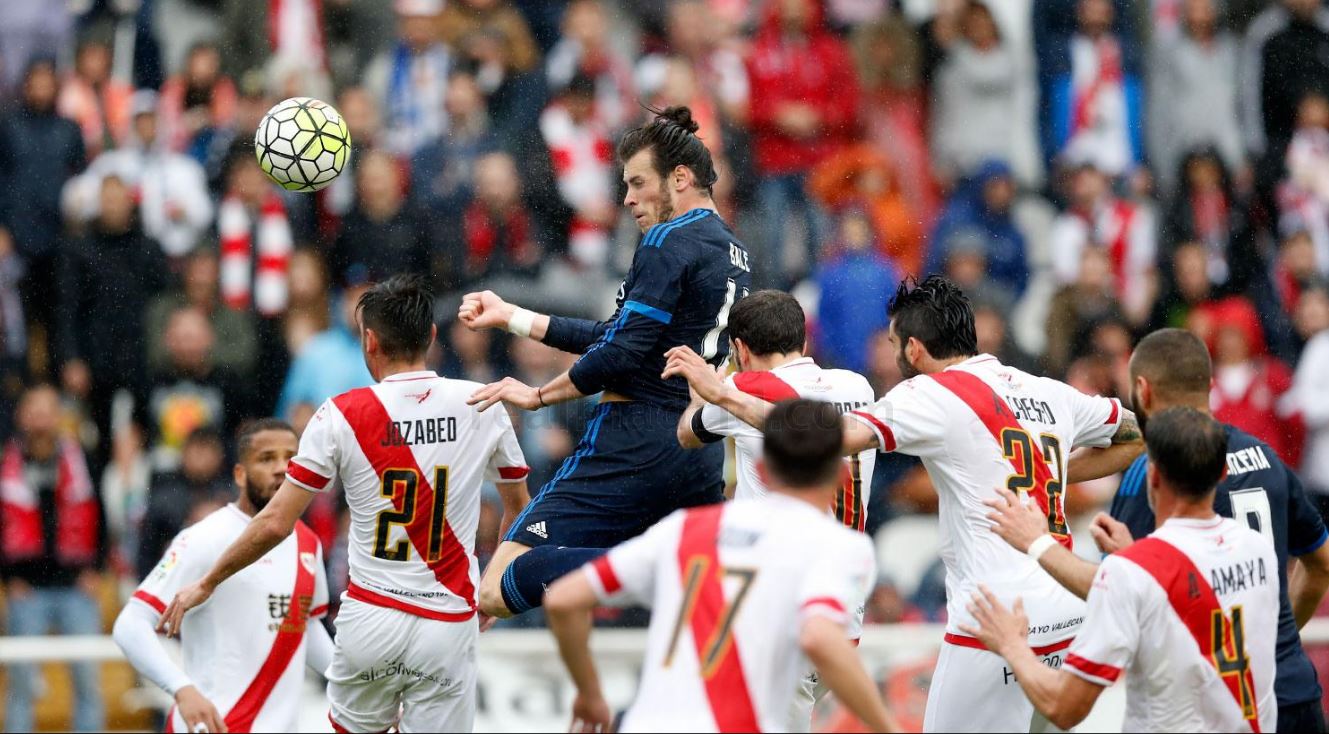 Bale, gol, cabezazo, Rayo