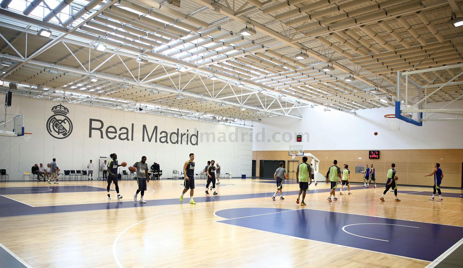 El Real Madrid estrenó su nuevo pabellón para el baloncesto