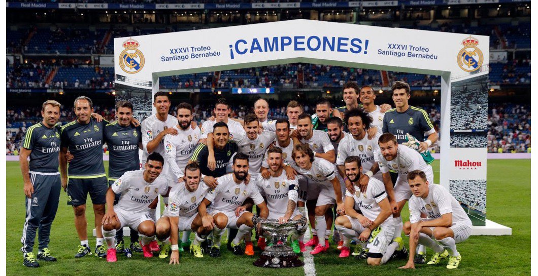 Real Madrid, trofeo Santiago Bernabéu