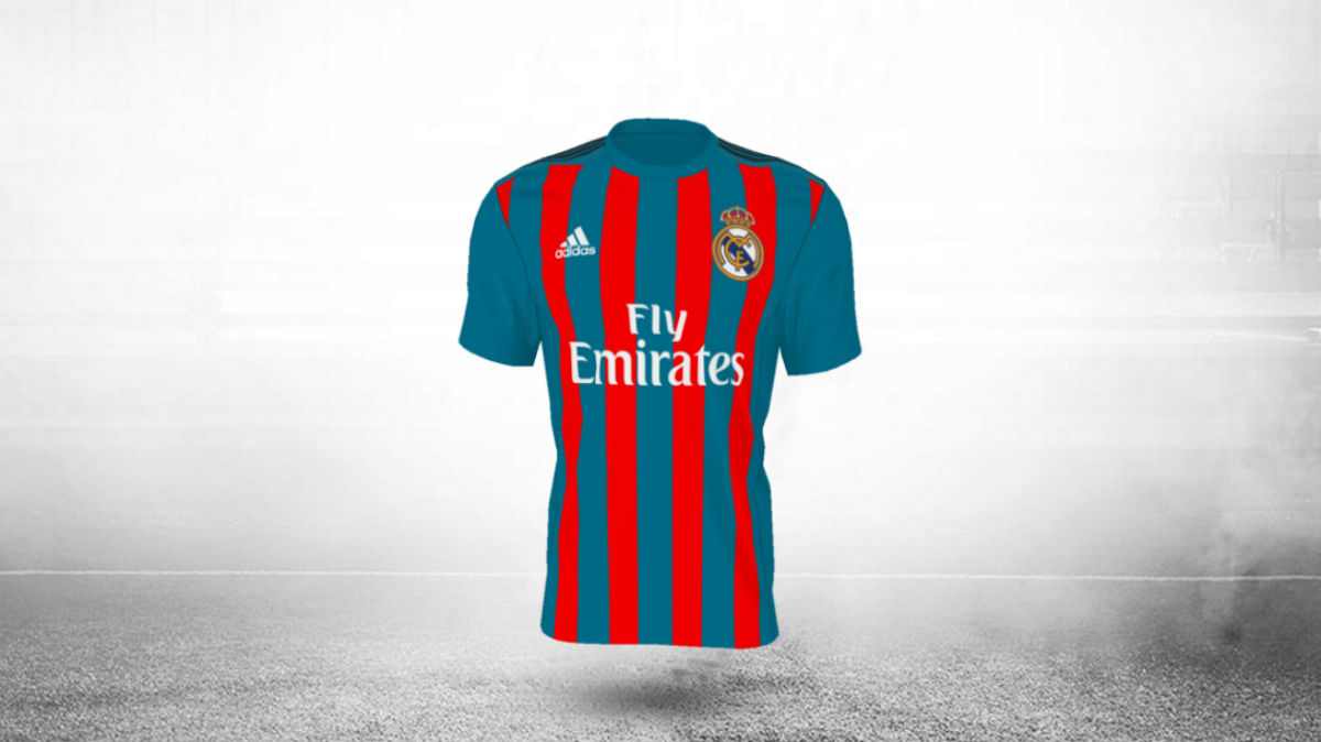 Camiseta Real Madrid colores Barcelona