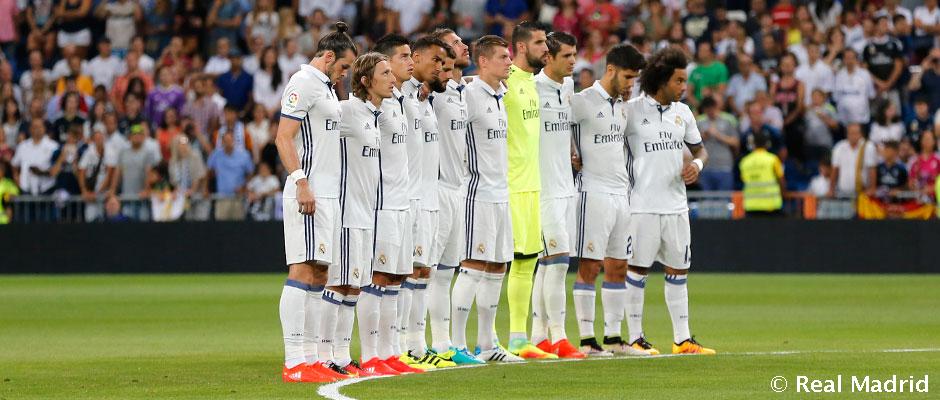 Minuto de silencio, Real Madrid