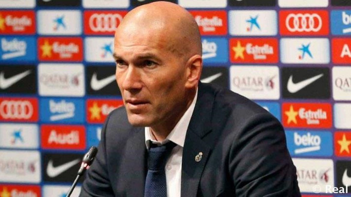Zidane, Camp Nou, prensa