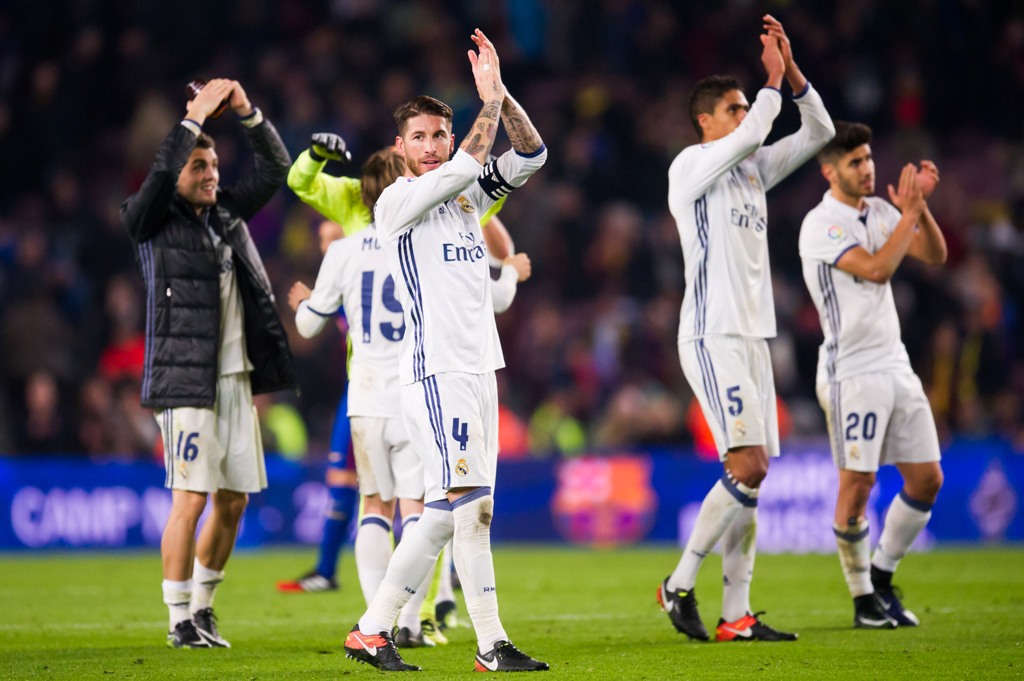 Celebración del Real Madrid