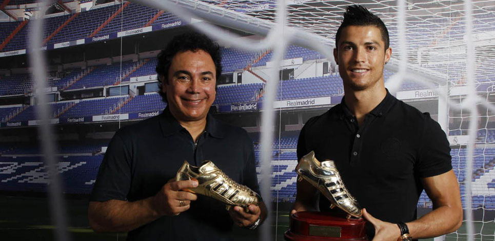 Hugo Sánchez y Cristiano Ronaldo