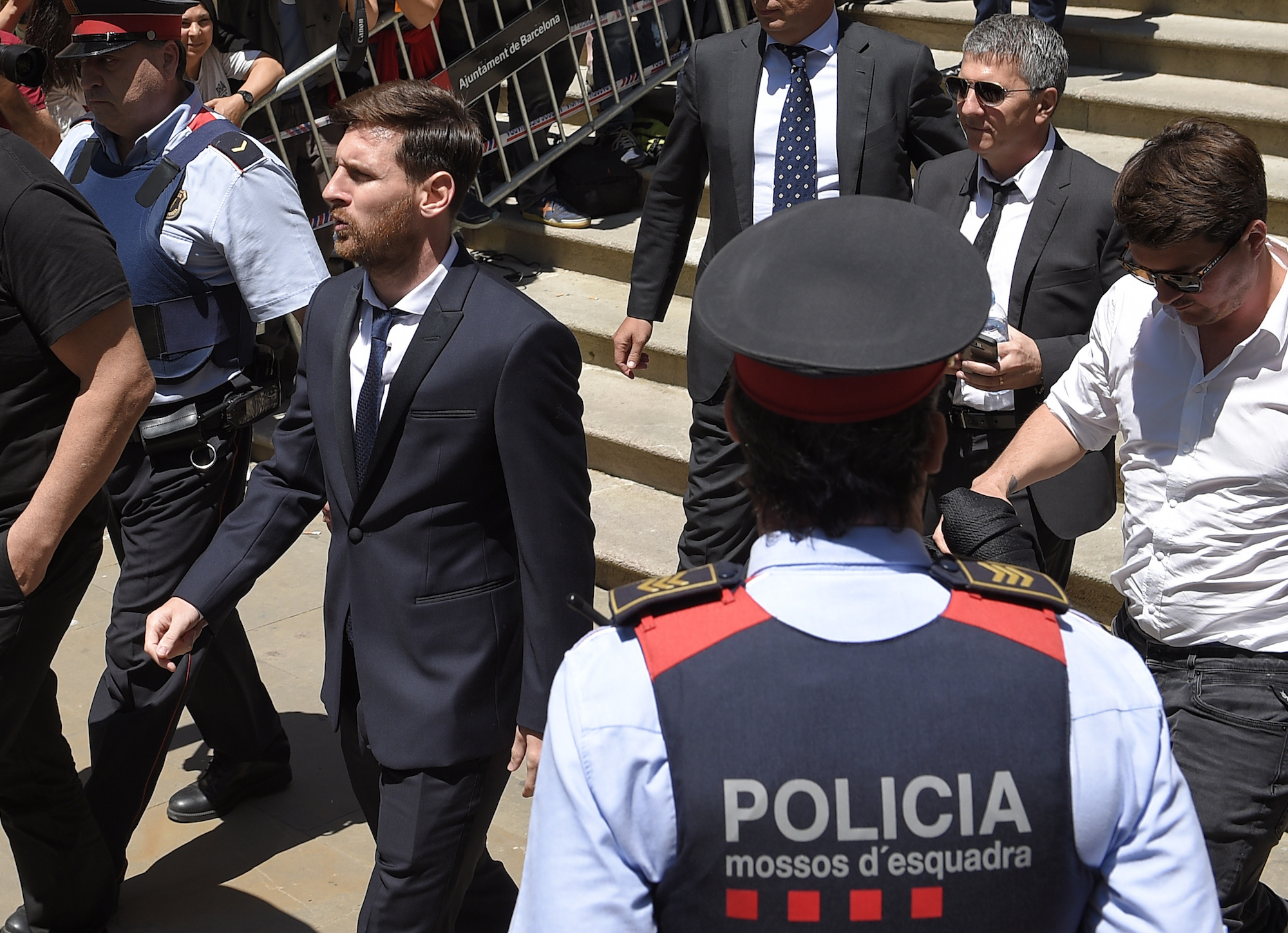 Leo Messi, juzgados