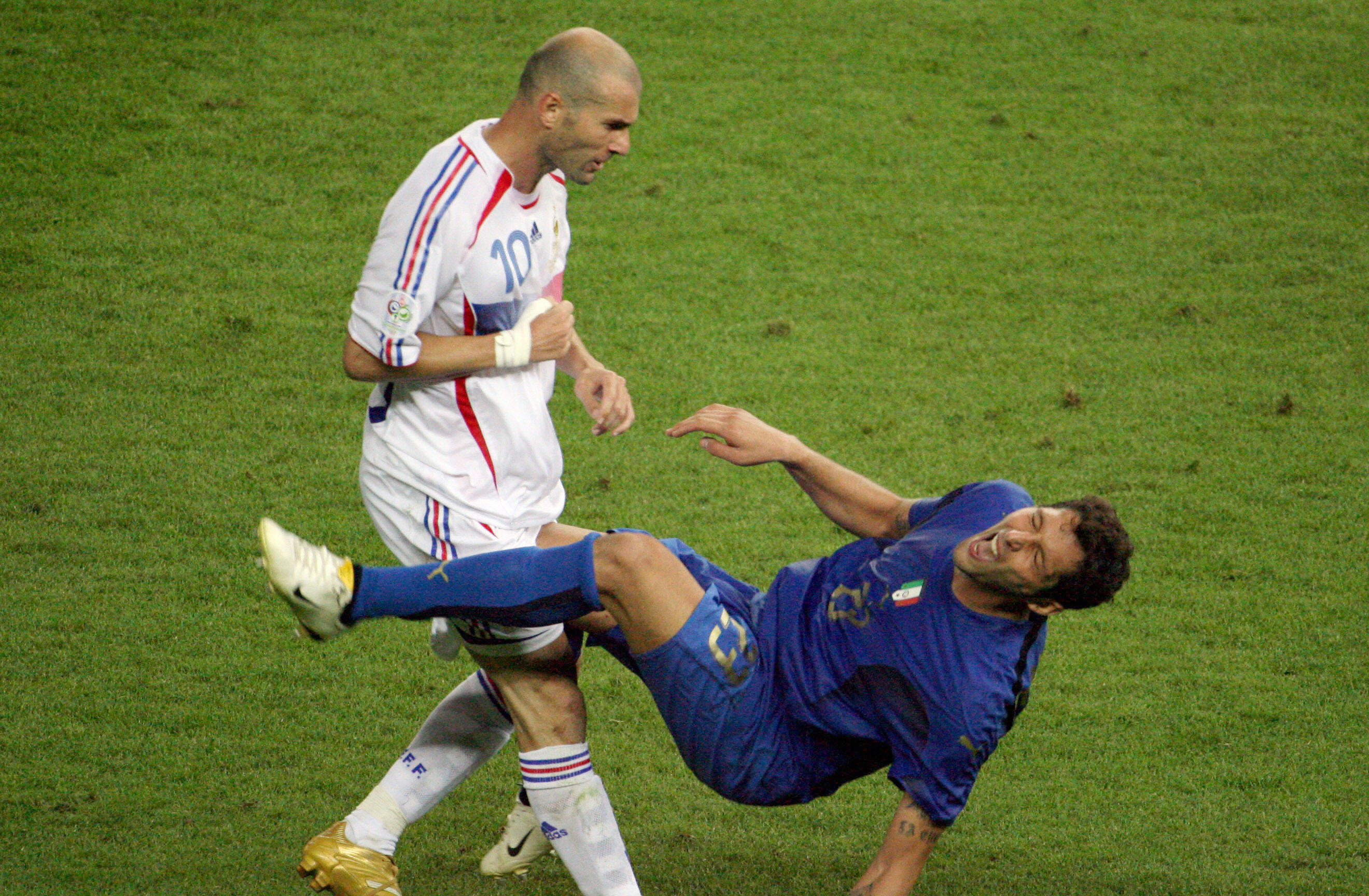Zidane, cabezazo, Materazzi
