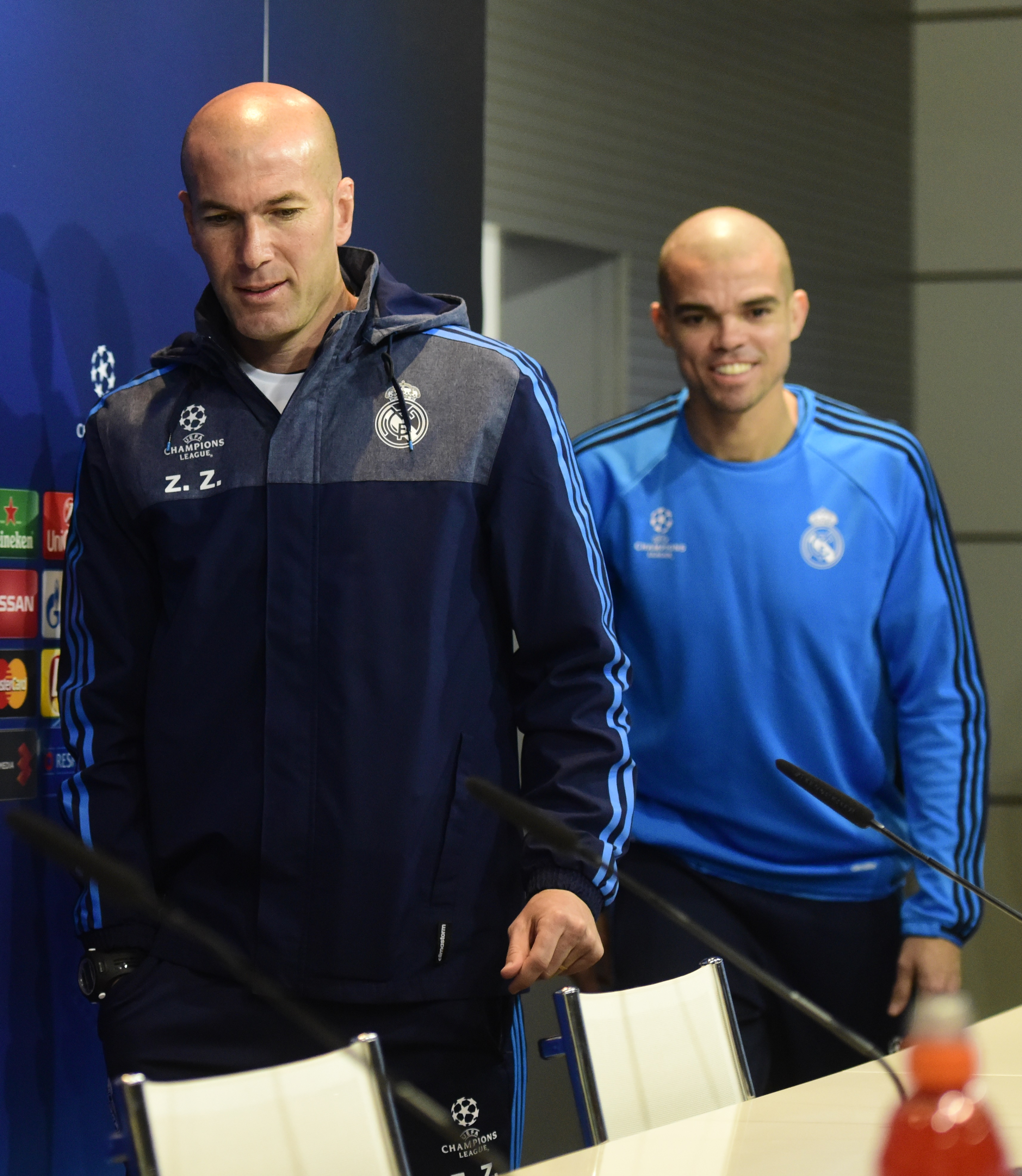 Zidane, Pepe, rueda de prensa