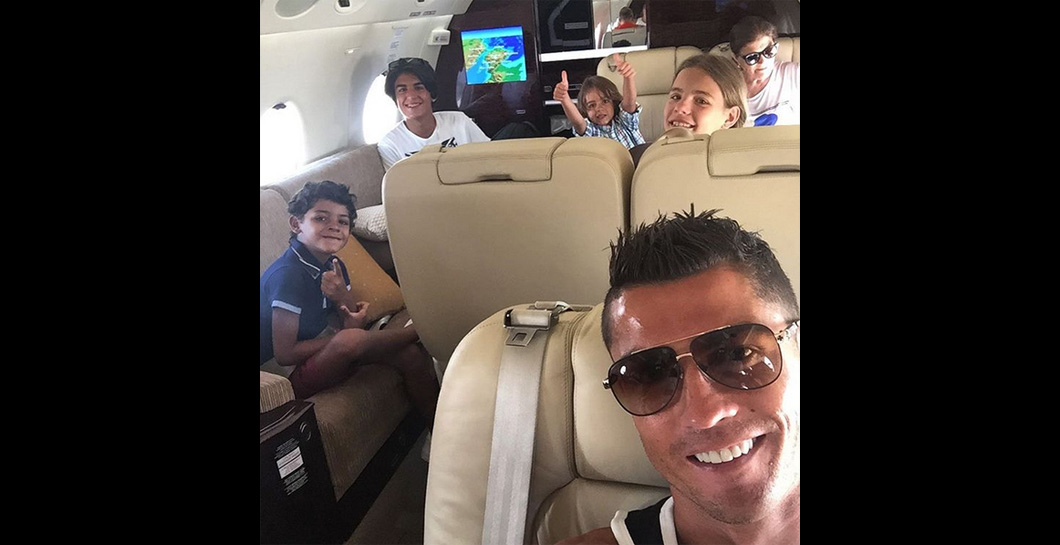 Cristiano Ronaldo, familia