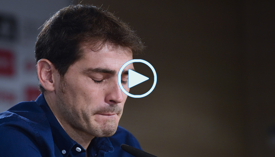 Iker Casillas, despedida, video