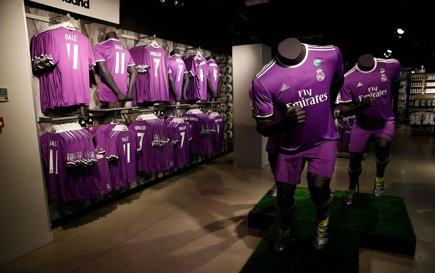 Camiseta, Real Madrid, morada