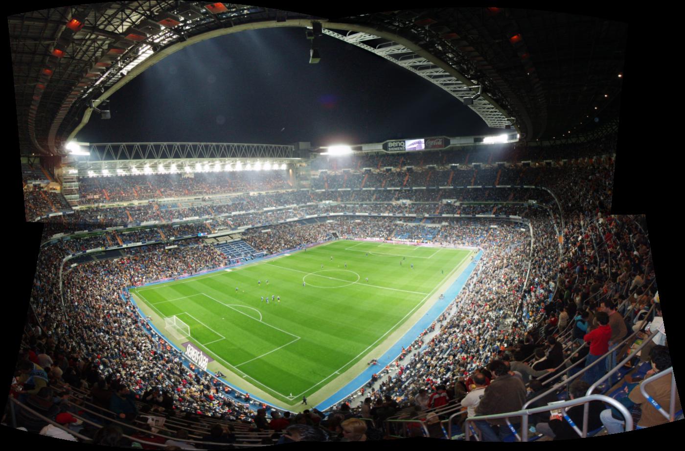 Estadio Santiago Bernabéu lleno