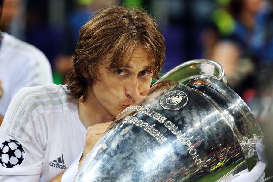 Modric besa la Champions