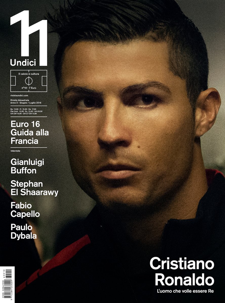 Cristiano protagoniza el próximo número de la revista 'Undici'