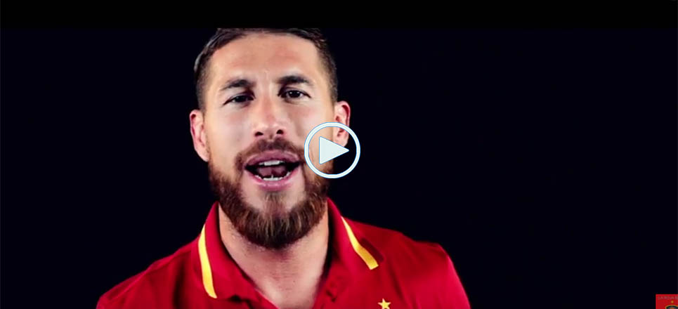 Sergio Ramos ha compuesto la nueva canción de la selección española