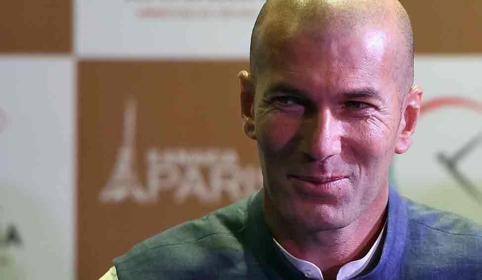 Zidane se encuentra actualmente en la India