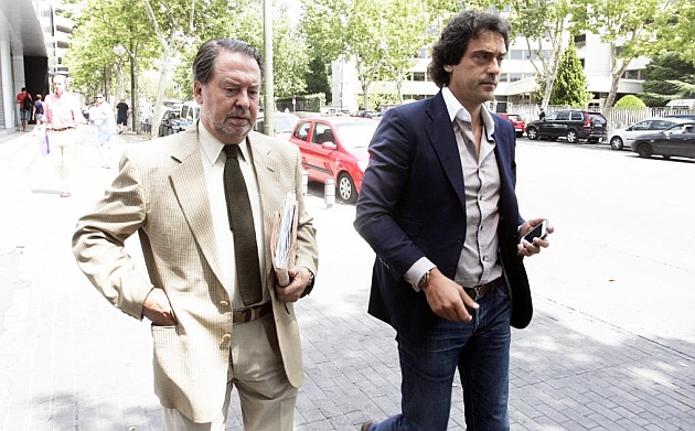 Juanma López tras una de sus visitas al Santiago Bernabéu
