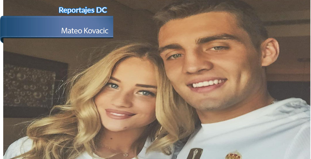 Kovacic junto a su pareja