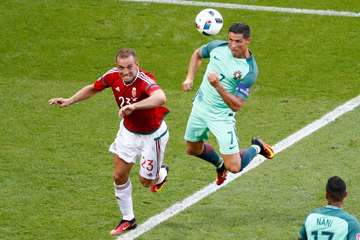 Cristiano Ronaldo, gol, Hungría