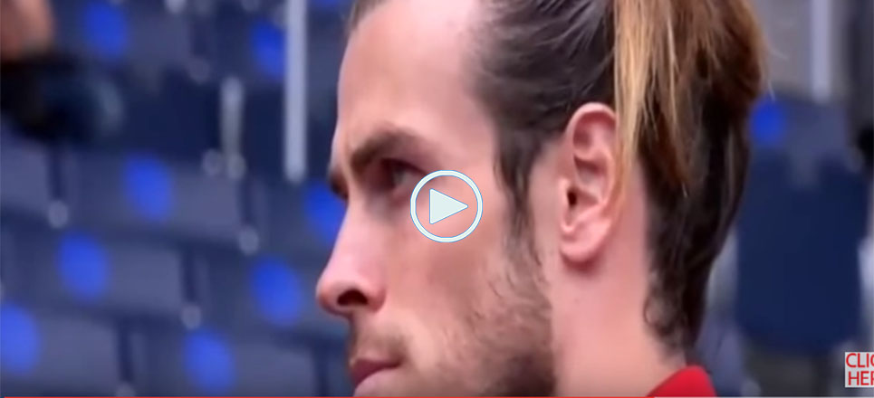La reacción de Bale ante el golazo de Shaqiri