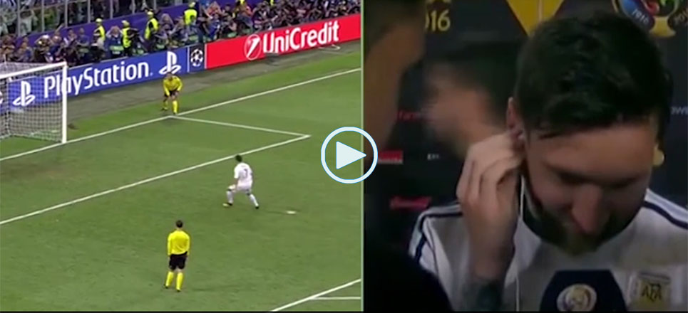 La divertida reacción de Messi al gol de la 'Undécima'