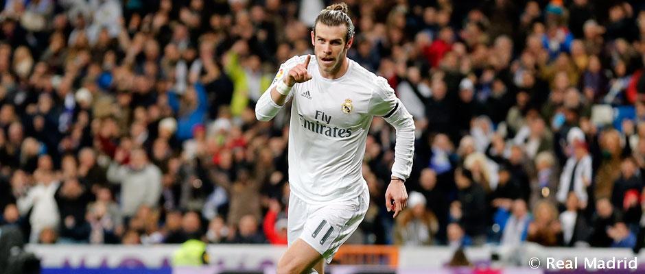 Gareth Bale, celebracion, gol, Real Madrid
