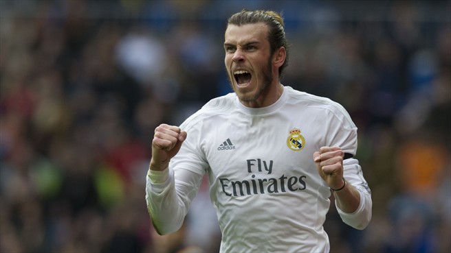 Bale, celebracion, gol, Real Madrid