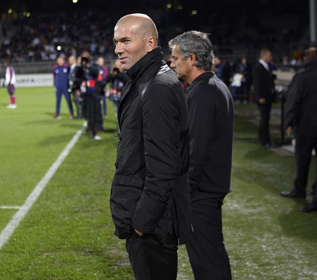 Zidane, Mourinho