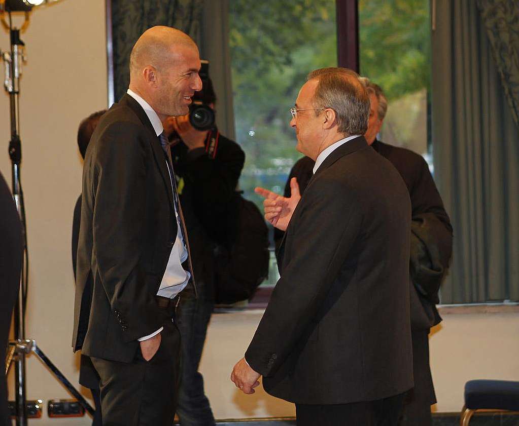 Florentino Pérez, Zinedine Zidane