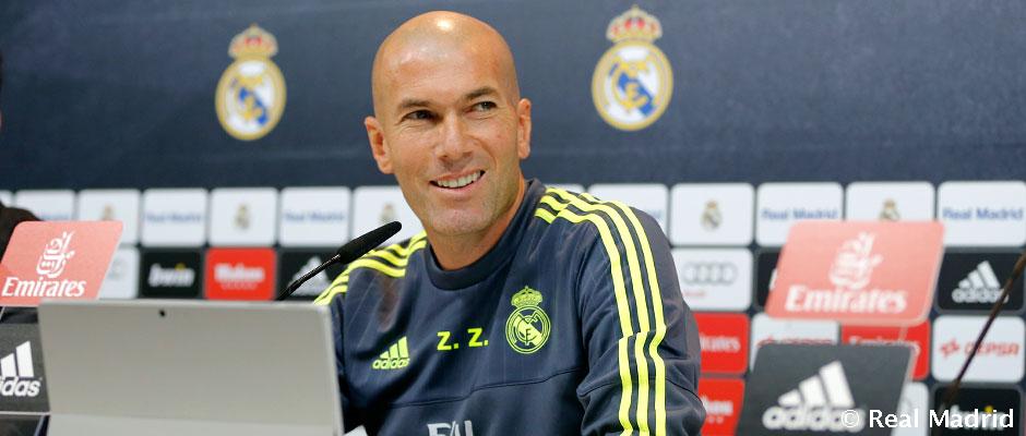 Zidane, prensa, Valdebebas, Real Madrid